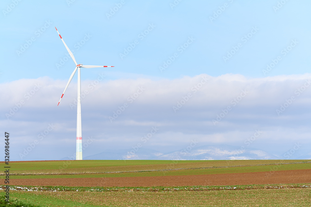 Fototapeta premium Éoliennes