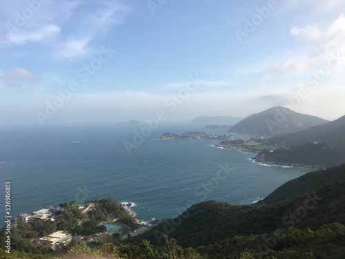 Hong Kong South East Shek O view from mountain