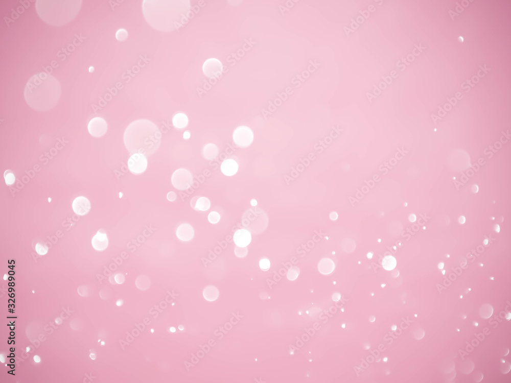 Abstract Pink bokeh defocus blur background.