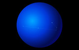 12星座の青のアイコン：ベクターイラスト：おひつじ座