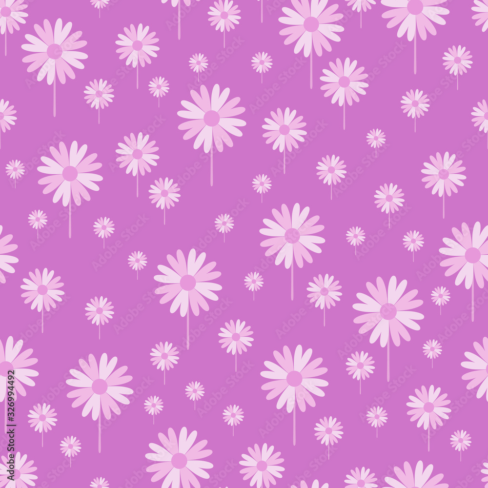 pink flowers seamless pattern pink flowers seamless pattern