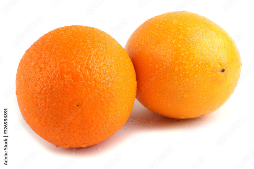 Oranges isolated on white Oranges isolated on white