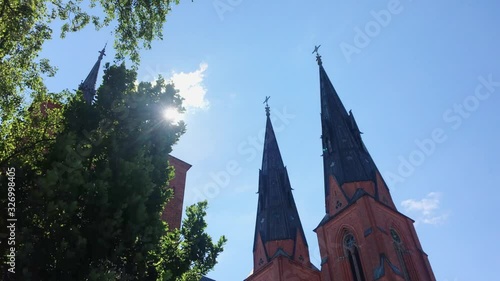 The Cathedral in Uppsala, Sweden - Uppsala domkyrka , Uppsala Cathedral