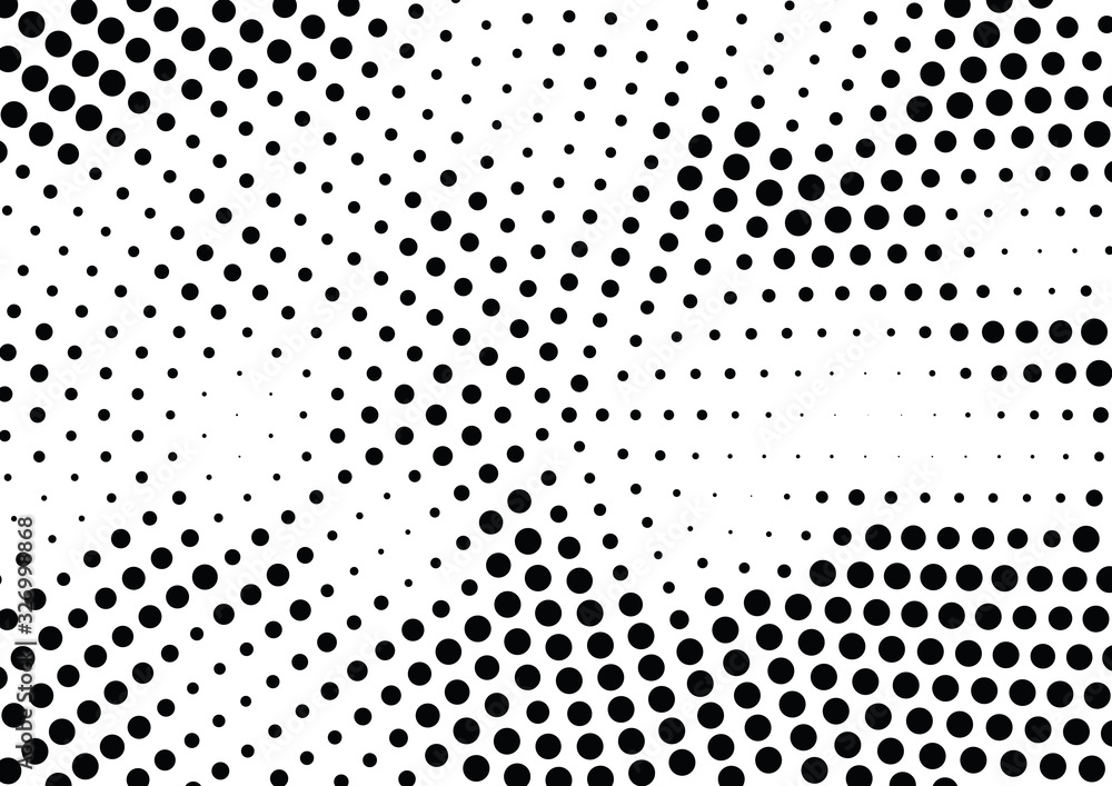 Abstract halftone dotted background. Futuristic grunge pattern, dot and circles. Vector modern optical pop art texture for posters, sites, business cards, cover, postcards, labels, stickers layout. Abstract halftone dotted background. Futuristic grunge pattern, dot and circles. Vector modern optical pop art texture for posters, sites, business cards, cover, postcards, labels, stickers layout.