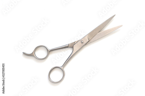 Professional hairdresser Scissors isolated on white background