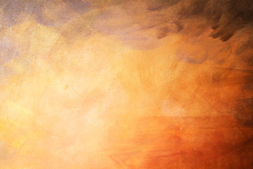 orange background with canvas texture