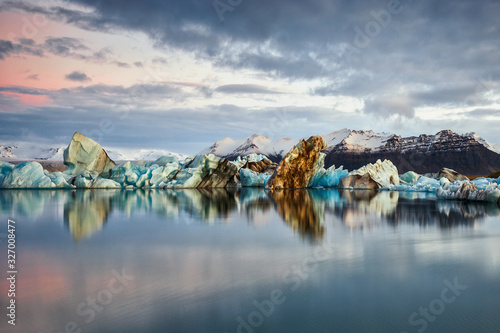 Jokulsarion, Glacier Lagoon in east Iceland