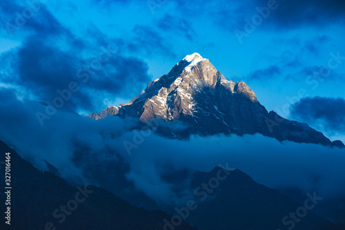 Nupla mount. View from Lukla photo