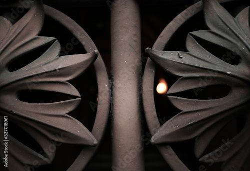Photography detail by the building in berlin