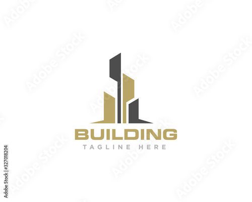 Building Construction Logo Design Vector
