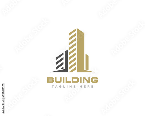 Building Construction Logo Design Vector