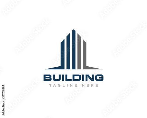 Building Construction Logo Design Vector