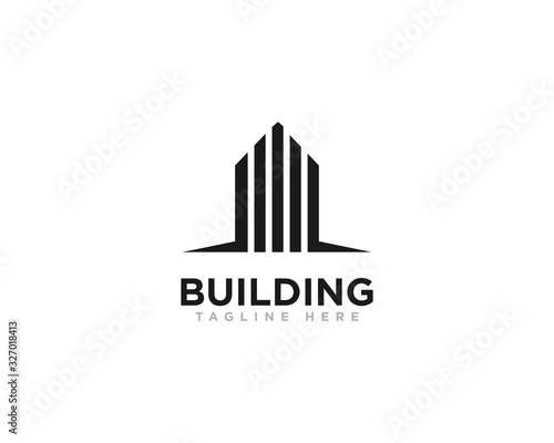 Building Construction Logo Design Vector