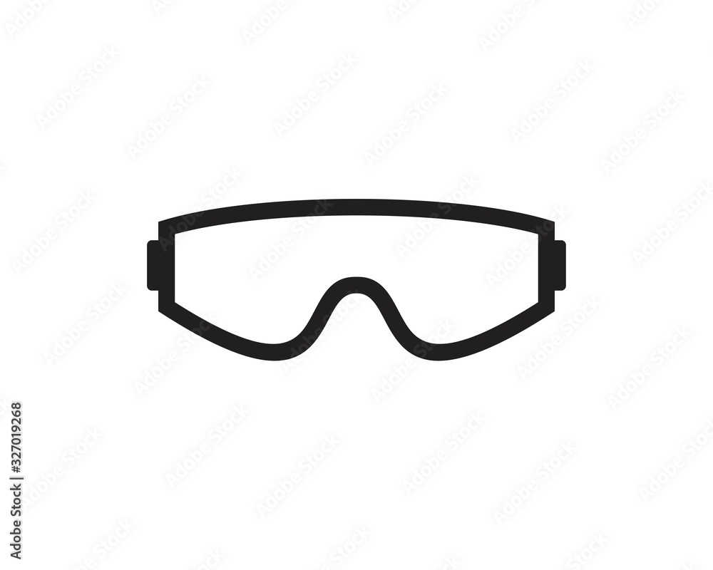 Glasses icon symbol Flat vector illustration for graphic and web design. Glasses icon symbol Flat vector illustration for graphic and web design.