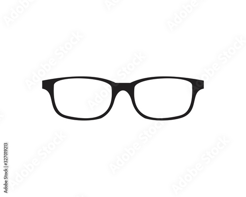 Glasses icon symbol Flat vector illustration for graphic and web design.
