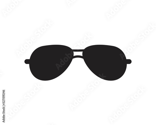 Glasses icon symbol Flat vector illustration for graphic and web design.