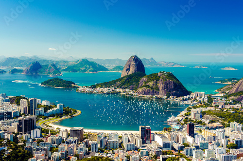 Landscape of Rio de Janeiro.