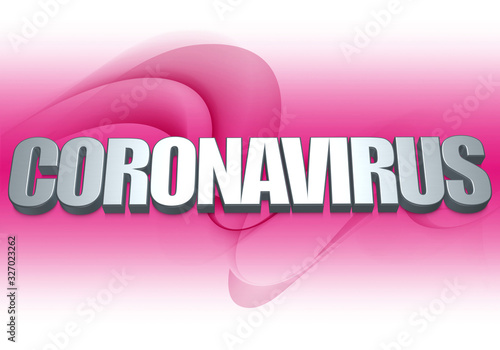 coronavirus fond rose