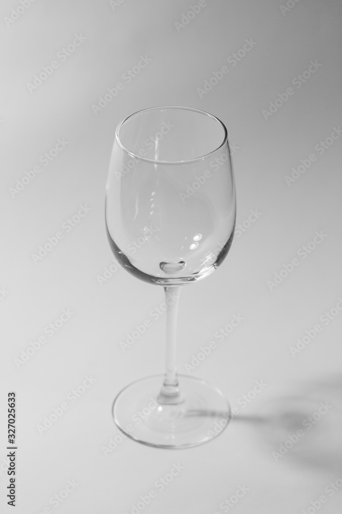 wine glass on a white background wine glass on a white background