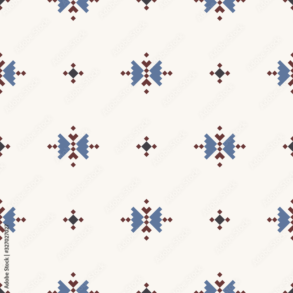 Geometric ethnic pattern design for background or wallpaper and clothing. Geometric ethnic pattern design for background or wallpaper and clothing.