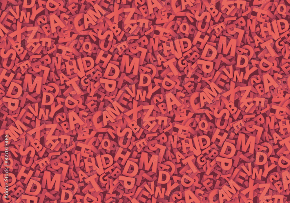 lettres rouges lettres rouges