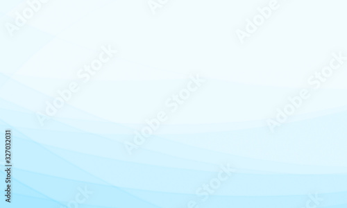 Abstract white blue curved gradient geometric background. with space for concept design Technology and modern. © Koy