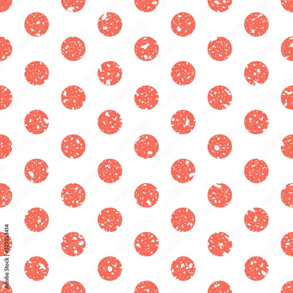Polka dot ornament grunge seamless pattern. Abstract geometric texture background. Polka dot ornament grunge seamless pattern. Abstract geometric texture background.