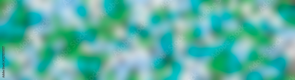 Φωτογραφία Watery blur & abstract, for concepts of nature, water, & vibrant life - background design in long panorama / header / banner