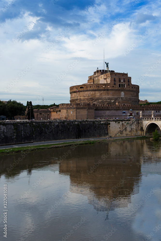  Mausoleum of Hadrian, usually known as Castel Sant'Angelo, Castle of the Holy Angel