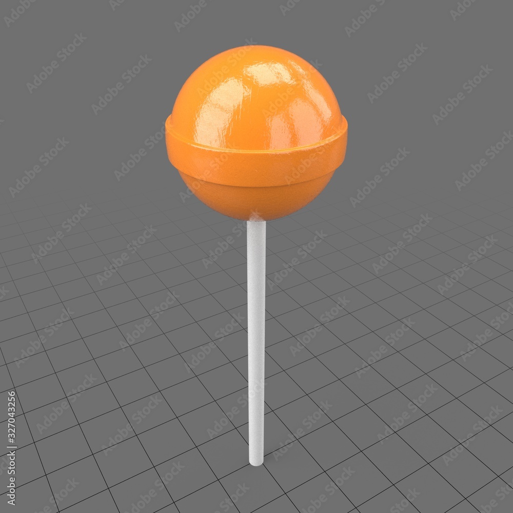 borgoña pensión incondicional Lollipop contenido 3D de Stock | Adobe Stock