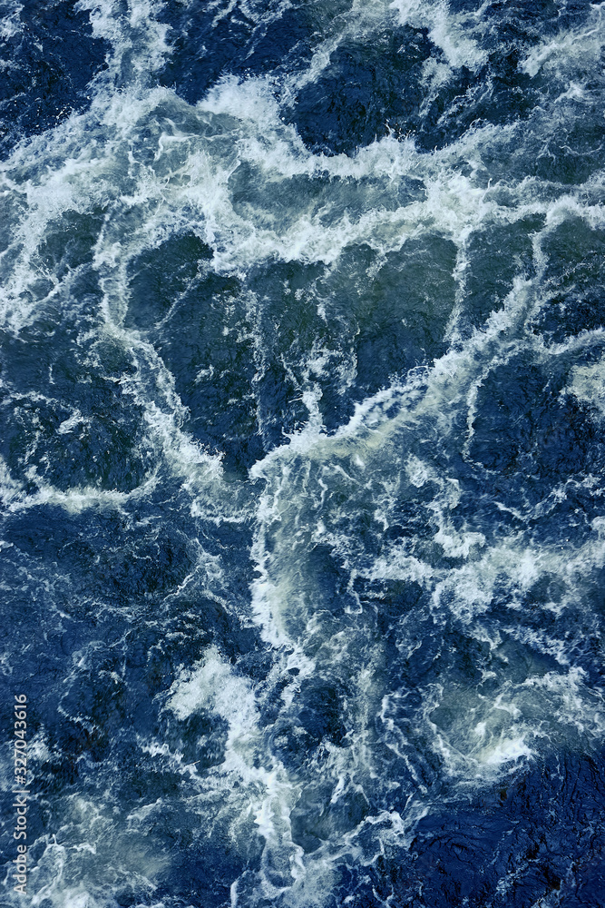 Fototapeta premium Water turquoise background.