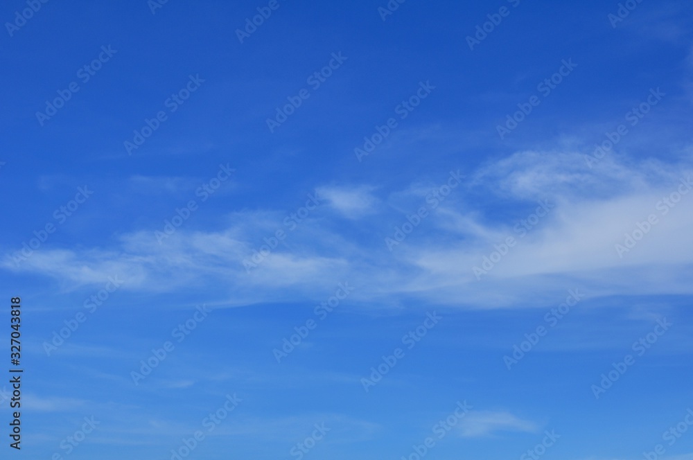 Sky and sea views on a bright day. Use as wallpaper