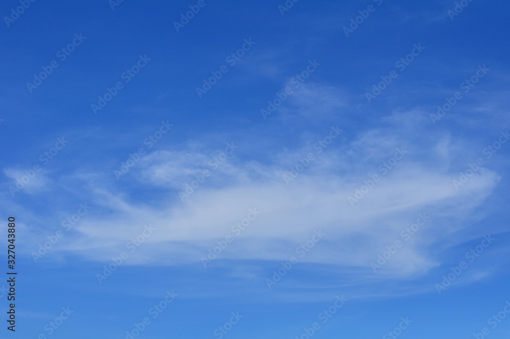 Sky and sea views on a bright day. Use as wallpaper