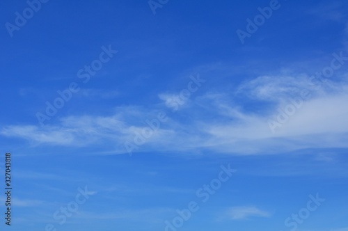 Sky and sea views on a bright day. Use as wallpaper