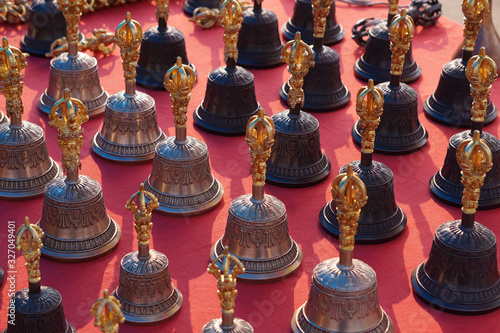 buddhist temple bells