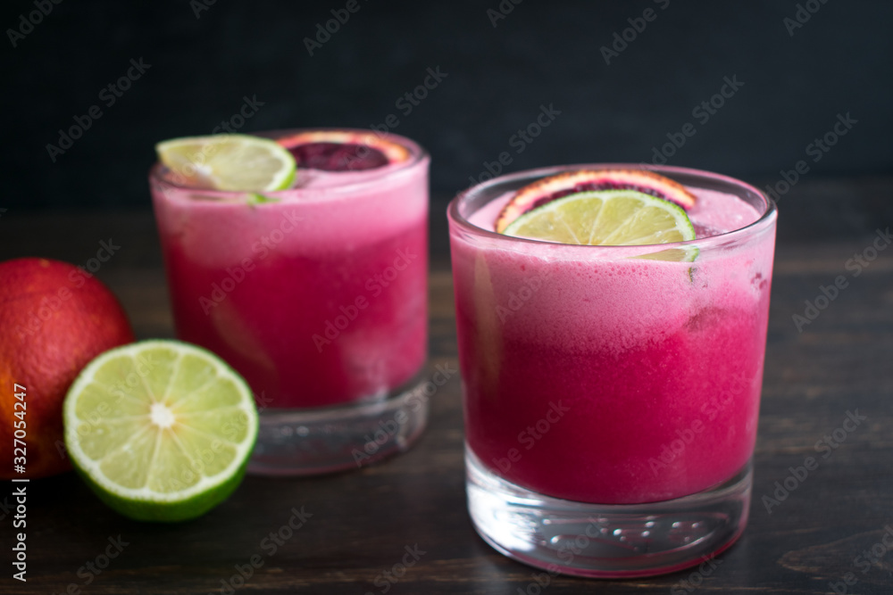 Coconut Blood Orange Margaritas Coconut Blood Orange Margaritas