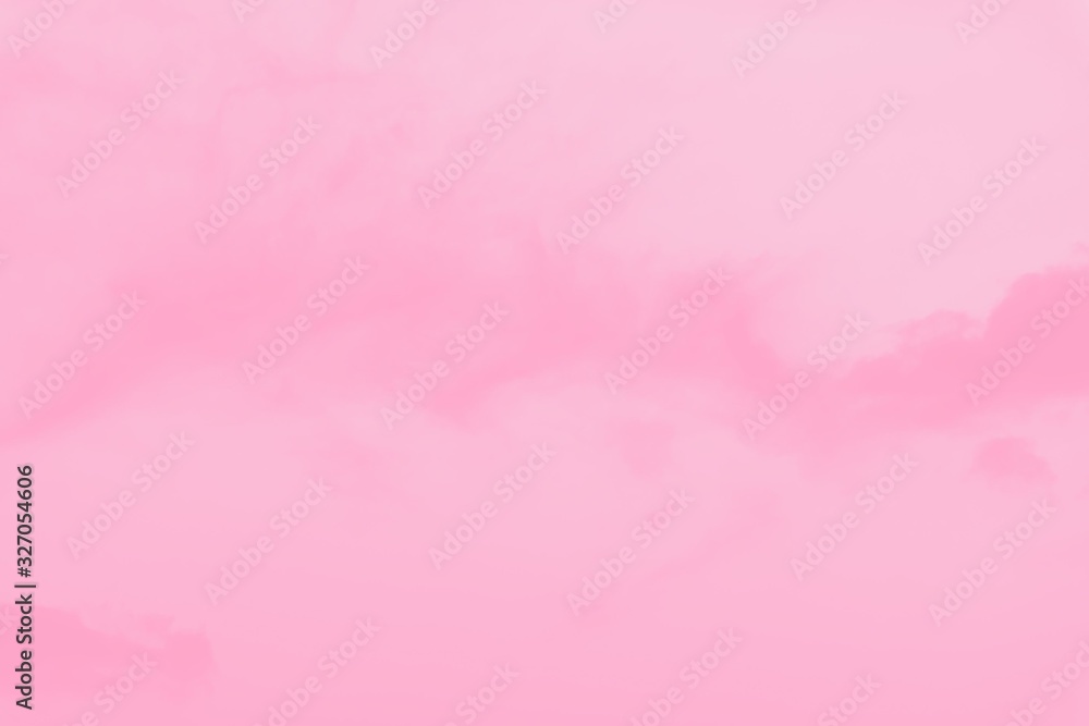 Beautiful sky with cirrocumulus clouds, pink watercolor toned Beautiful sky with cirrocumulus clouds, pink watercolor toned