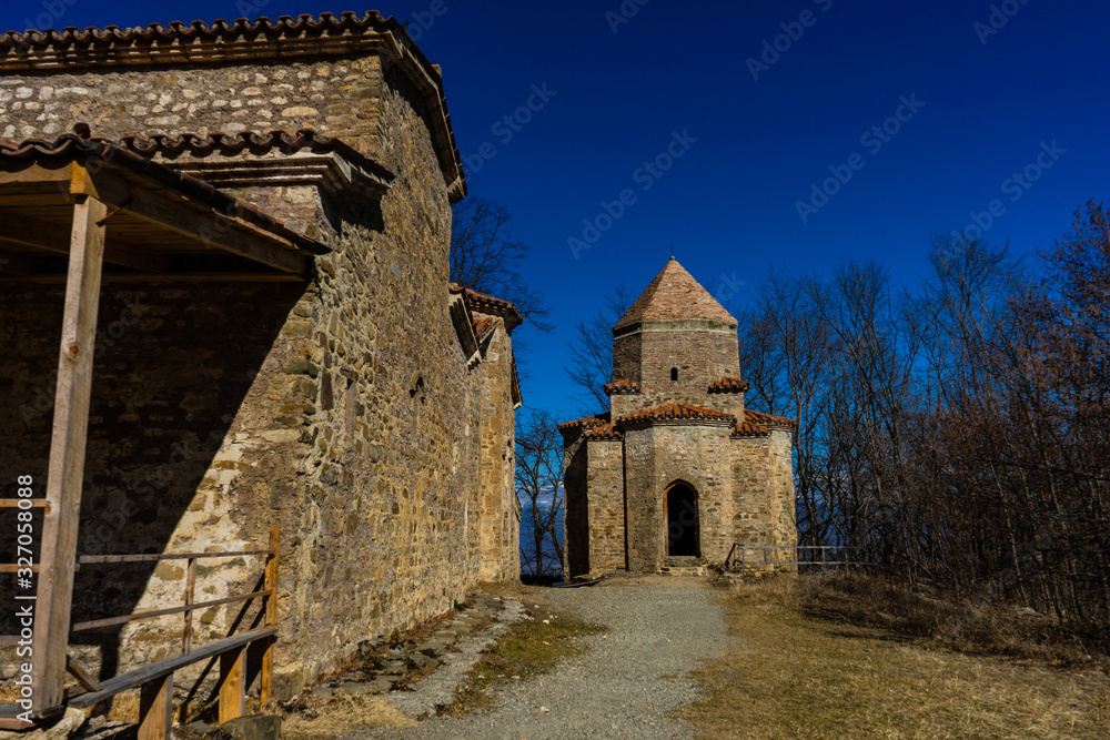 Fototapeta premium Famous georgian landmark Dzveli or Old Shuamta