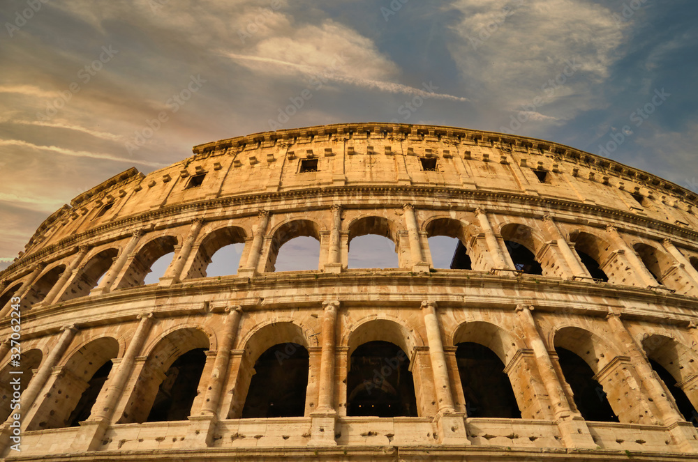 Fototapeta premium Colosseum. Rome amphitheatre and Italy landmark