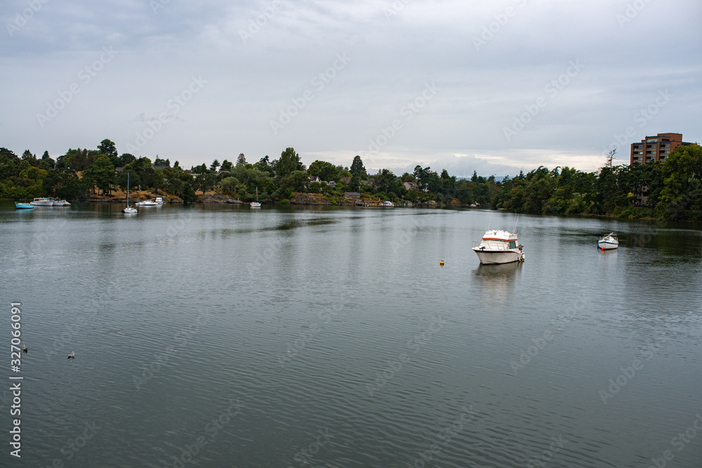 Boats on the Gorge Waterway in Victoria