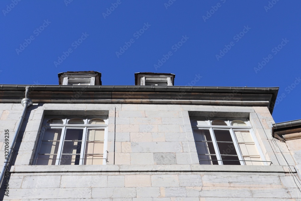 Maison typique à Besançon, ville de Besançon - Département du Doubs - Région Bourgogne Franche Comté - France