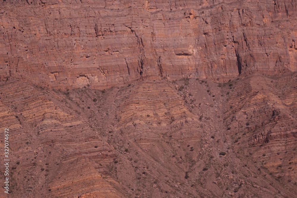 Fototapeta premium Gesteinsschichten Hintergrund
