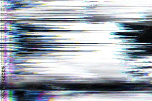 Glitch no signal background pixel noise,  digital pattern.