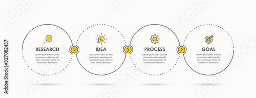 Vector infographic template