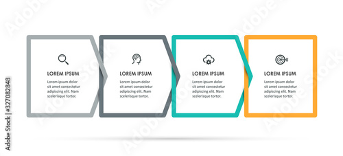 Vector infographic template