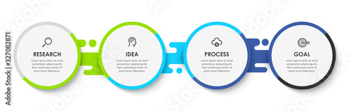Vector infographic template
