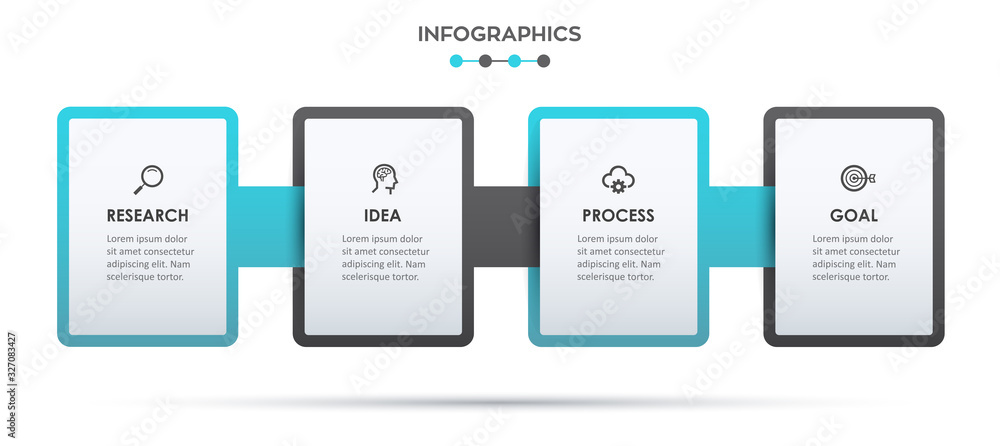 Vector infographic template Vector infographic template