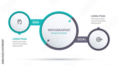 Vector infographic template