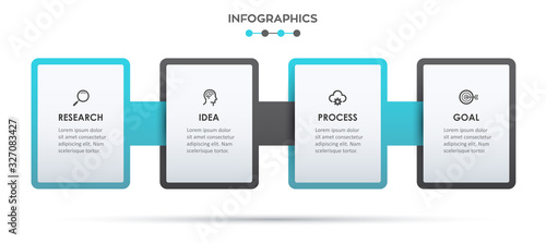 Vector infographic template