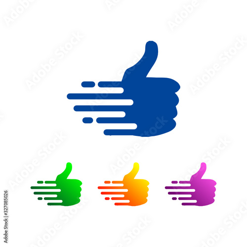 thumbs up and down